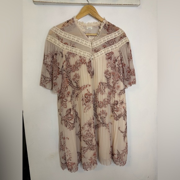 Aritzia Wilford Cottagecore Pleated Mini Dress - Picture 9 of 10